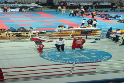 Teğmen Zeliha Doğan, spor kariyerini kick boks Avrupa şampiyonluğuyla taçlandırdı