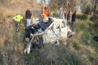 Mersin'de trafik kazasında 2 kişi yaralandı