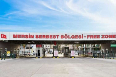 Mersin Serbest Bölgesi'nde geçen yıl ticaret hacmi 4 milyar doları aştı