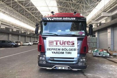 TÜRES, depremden etkilenen illerde sıcak yemek ve çorba dağıtımını sürdürüyor