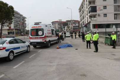 Denizli'de beton mikserinin çarptığı kadın doğum gününde öldü