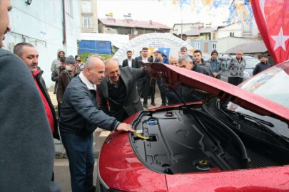 Türkiye'nin yerli otomobili Togg'a Kahramanmaraşlılar ilgi gösterdi