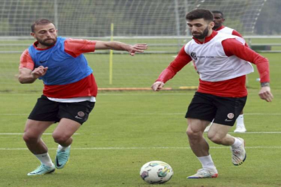 Antalyaspor, MKE Ankaragücü maçı hazırlıklarını sürdürdü