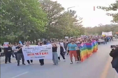 ODTÜ’de LGBT yürüyüşü