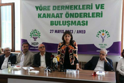 DİYARBAKIR - HDP Eş Genel Başkanı Pervin Buldan STK temsilcileriyle buluştu