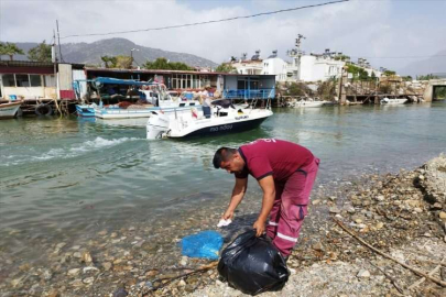 Anamur'da sahil ve doğada çevre temizliği yapıldı