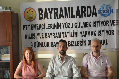 PTT çalışanları bayramda  izin yapmak istiyor