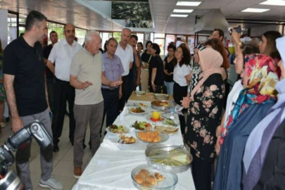 Lapseki Kiraz Festivalinde yemek yarışması düzenlendi