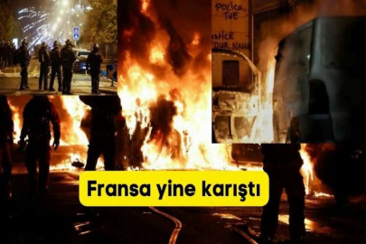 Fransa yine karıştı. Şiddet büyüyor...