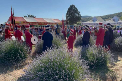 Isparta'nın lavanta kokulu köyünde 2. Lavanta Festivali başladı