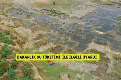 Su Kıtlığı Kapıda! Bakanlık suyun verimli kullanımı için afiş ve broşürlerle vatandaşları uyardı