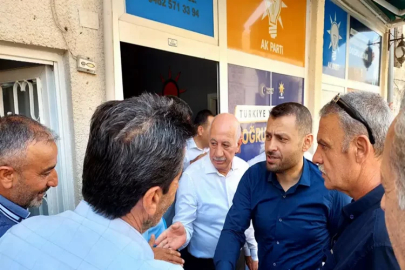 AK Parti Mardin heyeti ilçelere çıkarma yaptı