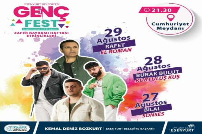 Esenyurt’un ilk Gençlik Festivali başlıyor