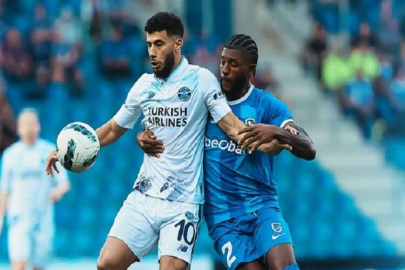 Demirspor, Genk karşısında ilk yarıyı 0-0 bitirdi