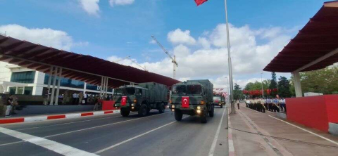 Vatan Caddesi’nde ’30 Ağustos Zafer Bayramı’ provası yapıldı