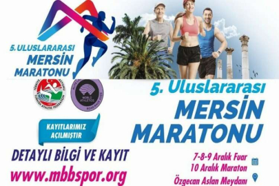 Uluslararası Mersin Maratonu için heyecan başladı