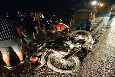 Adana'da iki motosikletin çarpışması sonucu 1 kişi öldü, 2 kişi ağır yaralandı