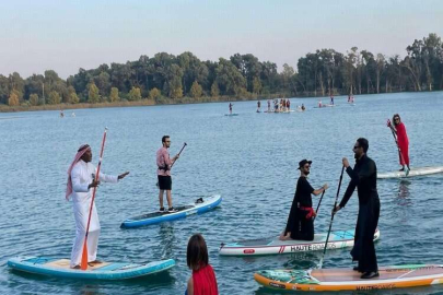 Adana’da kostümlü kano festivali