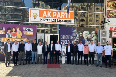 İl Başkanı Alma’dan Dargeçit ve Midyat’a çıkarma