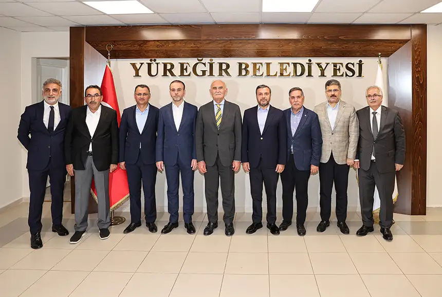 Genel Başkan Yardımcısı Yılmaz, Yüreğir Belediyesini ziyaret etti 3