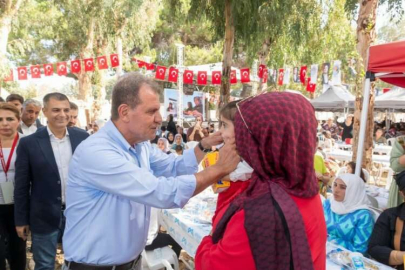 Başkan Seçer, ’Evimiz Atölye Projesi’nde eğitim alan kadın ve çocuklarla buluştu