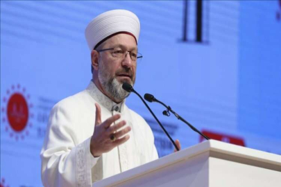 Diyanet İşleri Başkanı Erbaş: “İsrail, Gazze’yi dünyanın en büyük açık hava hapishanesine dönüştürdü”