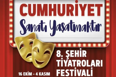 8. Şehir Tiyatroları Festivali, Adana'da Başlıyor