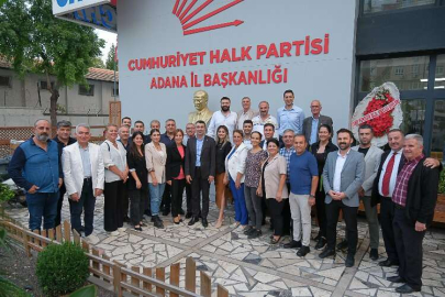 CHP Adana İl Yönetimi görev dağılımı yaptı