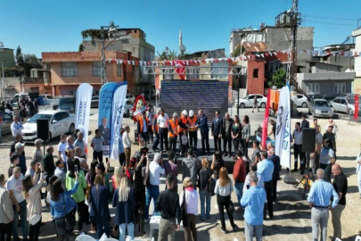 Adana'da 14 derslikli kreşin temeli atıldı