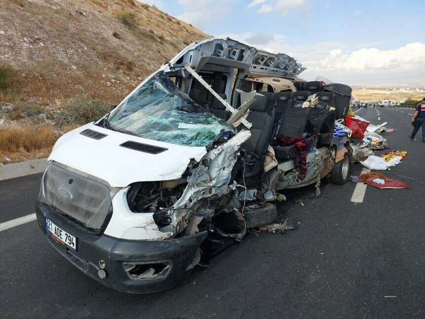 Gaziantep - Şanlıurfa otobanı kaza