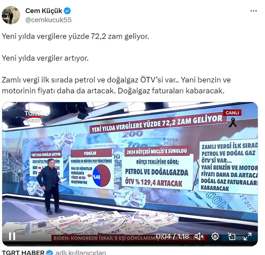 cem küçük -zam 2