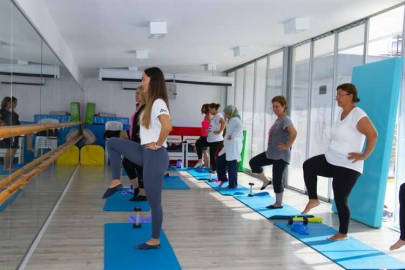 Mersinli kadınlar pilates kurslarıyla enerji depoluyor