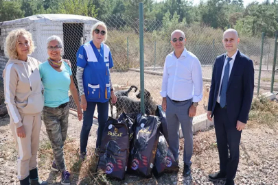 Ege Hububat Bakliyat, hayvan barınaklarına mama desteği başlattı