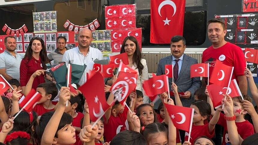 Hatay’da Cumhuriyet treni ile 100. yıl kutlaması gerçekleştirildi2