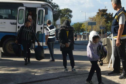 Ayvalık’ta 52 düzensiz göçmen kurtarıldı