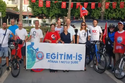 Pedallar Cumhuriyet için çevrildi