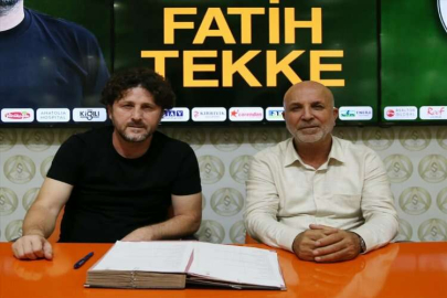 Alanyaspor'da teknik direktörlük görevine Fatih Tekke getirildi