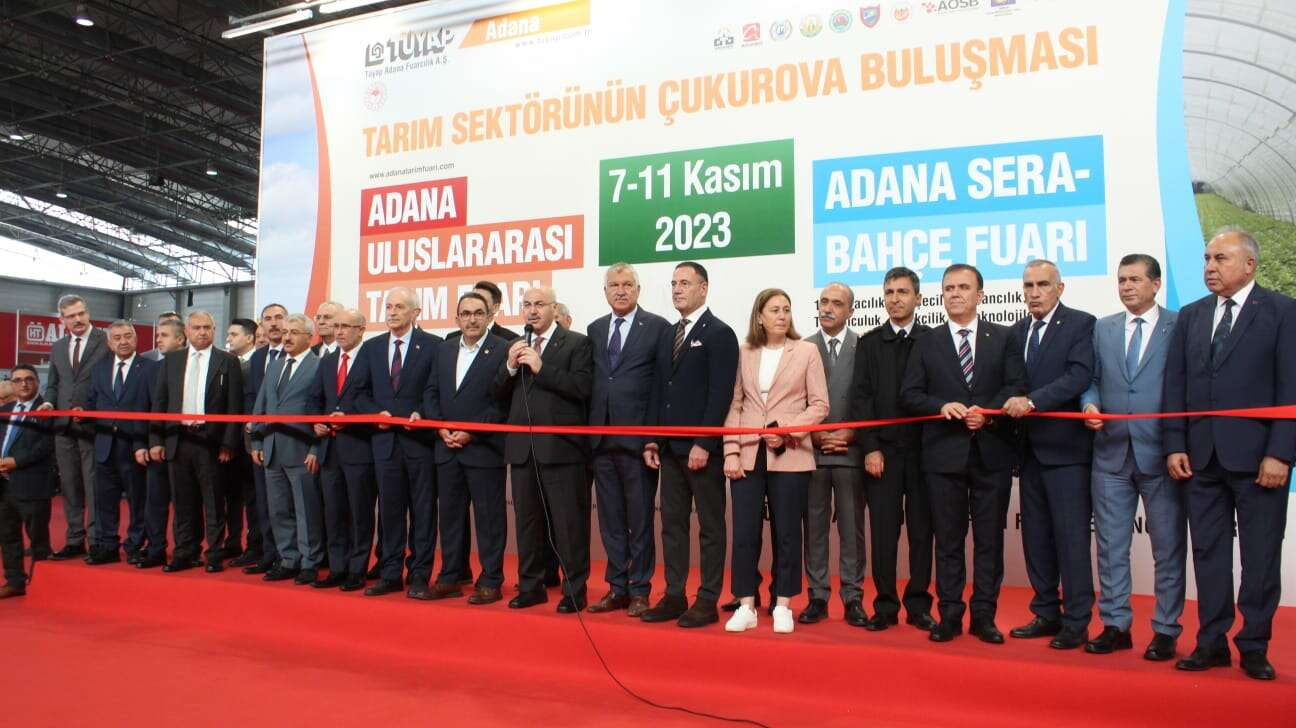 16. Uluslararası Tarım Sera ve Bahçe Fuarı açıldı 5