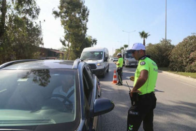 Hatay'da dron destekli trafik denetimi yapıldı