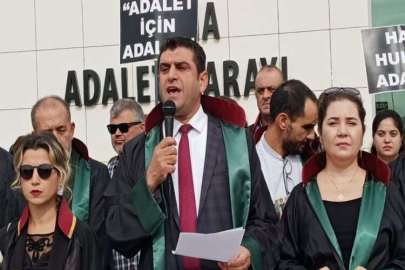 Adana Barosundan cübbeli eylem