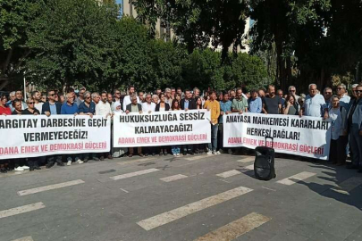 Adana Emek ve Demokrasi Güçleri açıklama yaptı