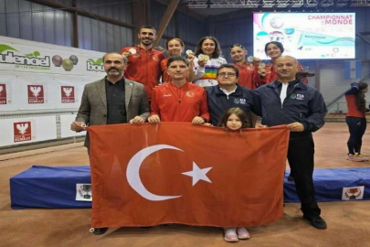 Mersinli sporcular katıldıkları organizasyonda dünya ikincisi oldular