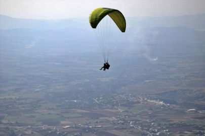 Dumanlı Yaylası, yamaç paraşütçülerinin rotasına girdi