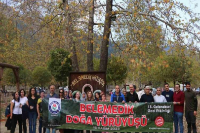 Eğitim-Bir-Sen Adana üyeleri Belemedik’te doğa yürüyüşü yaptı