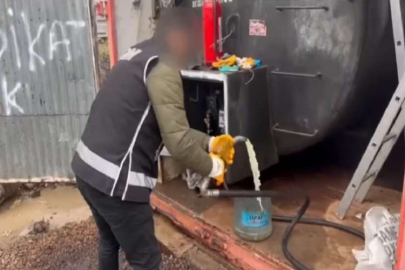 1 milyon litre kaçak akaryakıt ele geçirildi