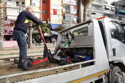 Antalya’da eş zamanlı elektrikli scooter denetimi: 210 sürücüye ceza, 155 scooter trafikten men