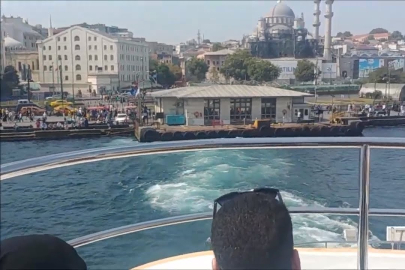 Eminönü - Üsküdar vapurunda yolcular mahsur kaldı