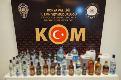 Konya'da patlayıcı yapımında kullanılan 1 ton 306 kilo kimyasal madde ele geçirildi