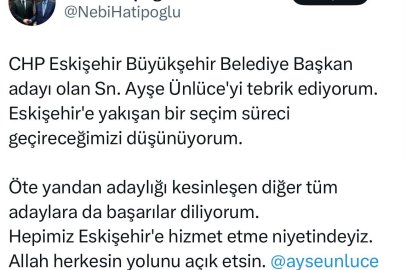 Hatipoğlu rakibini herkesten önce kutladı