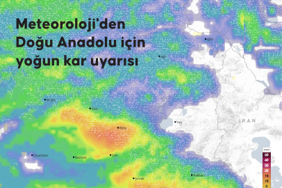 Meteoroloji'den Doğu Anadolu için yoğun kar uyarısı